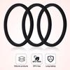 3pcs Gasket with Straws & Tweezers for Hydroflask, Water Bottle Seal Ring Replacement Gasket Replacement Parts Accessories for Hydro Flask Travel Tumbler Lid 32/40OZ view 4