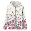 RODYETQQ Womens Sweatshirt Comfy Hoodies Winter Outfits Oversized Zip Up Jacket Oversized Zip Up Hoodie for Women Zip Up Hoodie for Women(3-White,Medium) view 2