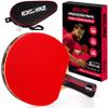Idoraz Penhold Table Tennis Racket - Professional Ping Pong Paddle with Carrying Case - ITTF Approved Rubber for Tournament Play - Best Table Tennis Paddle view 1