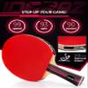 Idoraz Penhold Table Tennis Racket - Professional Ping Pong Paddle with Carrying Case - ITTF Approved Rubber for Tournament Play - Best Table Tennis Paddle view 2