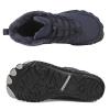 Men's and Women's Barefoot Hiking Boots | Zero Drop Winter Snow Boots with Wide Toe Box | Slip-On Waterproof Ankle Booties | Minimalist Five-Finger Sneakers for Outdoor Hiking and Walking Navy 38 view 2