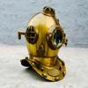 Commando Diving Helmet | Scuba Diving Helmet with Base | US Navy Mark V Diving Divers Helmet | 18" Deep Sea Nautical Diving Helmet view 4