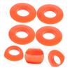 VANZACK 4pcs Kayak Paddle Drip Rings Durable Water Blocking Rings for Canoe and Rafting Paddles Easy to Install Splash Guards Accessory for Kayaking Adventures view 3