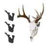 Prized Possessions Sturdy European Mount Skull Hanger. Low Profile. USA Based Company. Secure Your Euro Mount with Peace of Mind! Show Off Your Deer Skull Mount! (Modular Hook, 3, Count) view 1