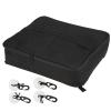 Deck Cooler Bag Surf Cooler Bag, Large Capacity Strong Adsorption 600D Oxford Cloth Cooler Bag with 4 Suction Cups for Outdoor Surfing (Black)