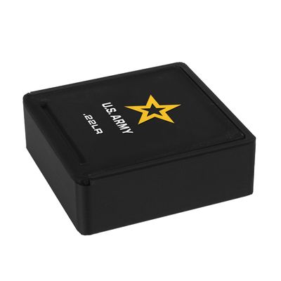 7.62 Design U.S. Army Logo Custom Ammo Storage Boxes - USA Made - Officially Licensed (22LR - 100)