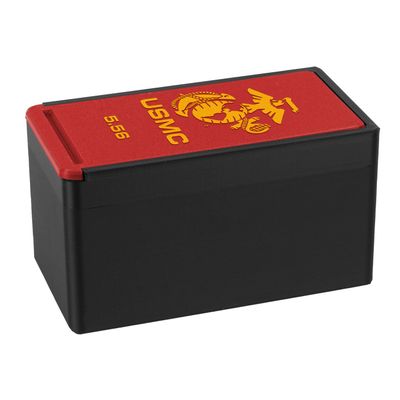 7.62 Design USMC EGA Custom Ammo Storage Boxes - USA Made - Officially Licensed (.556-50)