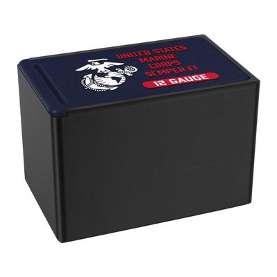 7.62 Design USMC Semper Fi Custom Ammo Storage Boxes - USA Made - Officially Licensed (12 Gauge - 15)