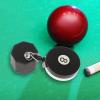 FytStycale Pool Chalk Holder Attachment for Cue Sports, Octagonal view 3