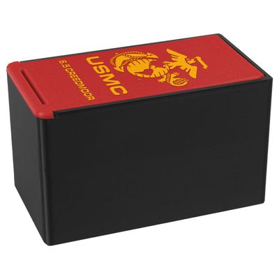 7.62 Design USMC EGA Custom Ammo Storage Boxes - USA Made - Officially Licensed (6.5 Creedmore - 50)