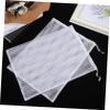 10pcs Kitchen Bags Drawstring Pouch Beach Backpack Drawstring Gym Bag Mesh Equipment Bag Travel Packing Bag Drawstring Bags Beam Port Polyester Child Vegetable Bag White/342 view 2