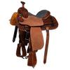 AD Saddlery Wade Tree A Fork Roping Ranch Work Leather Premium Western Horse Saddles for Horses Handmade Equestrian Trail Horse Saddle Tack Size: 10"-18" inches Seat WADE192 (12" inches Seat) view 1