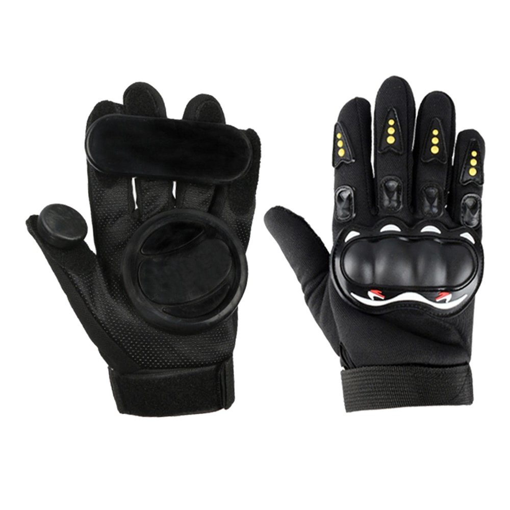 Chulisia 2X Downhill Skateboard Gloves Standard Longboard Sliding Brake Gloves