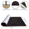 TYCQFCL EVA Foam Boat Decking,Boat Flooring Non-Slip Self-Adhesive Foam Boat Floor Mat Rolls Sheet(Black,240X120CM) view 3