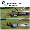 TOPUMP 20PSI Electric Paddle Board Pump TPS300 - High Pressure Rechargeable SUP Pump, Dual Stage Inflation & Deflation, Auto-Off, Suitable for Stand Up Paddle Boards, Boats, Kayaks and Tent view 3