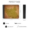 Puxufody Map of South Sudan Men's Leather Wallet Bifold, Large Capacity, Storage Bag view 2