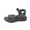 Women's Sports Sandals Outdoor Lightweight Hiking Sandals Casual Sandals Thick Sole Loose (Black, Adult, Women, 9.5, Numeric, US Footwear Size System, Medium) view 1