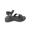 Women's Sports Sandals Outdoor Lightweight Hiking Sandals Casual Sandals Thick Sole Loose (Black, Adult, Women, 9.5, Numeric, US Footwear Size System, Medium) view 3