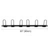 Boxing Glove Dryer - Metal Boxing Glove Drying Rack, Boxing Glove Storage Rack Wall Mount, Boxing Glove Display Rack for Kickboxing, Muay Thai, MMA Training(35"/90cm) view 2