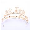 TRUSTTWO Bridal Headdress Welding Fawn Crown Golden Animal Wedding Accessories Girls Hair Accessories Little Princess Gifts The New view 2