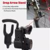 KTGCOZS Pack of 1 Adjustable Drop Away Arrow Rest Compound Bow Archery Hunting Shooting Right Hand view 4