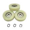 Rqhddpeij E Bike Motor Gear 47.5x13.5mm Planetary Gear 36 Teeth Gears with 8mm Bearings Wheel Hubs Electric Bike Nylon Gear Compatible with Bafang Motor E-Bike Parts view 1