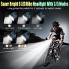 2026 New 5800 Lumen Bike Lights,Super Bright 6 LED Rechargeable Bicycle Light,10 Mode Headlight Taillight,360Rotatable Brackt,Aluminum Waterproof Light,Runtime 48+ hrs,Shockproof for Road,Mountain view 2