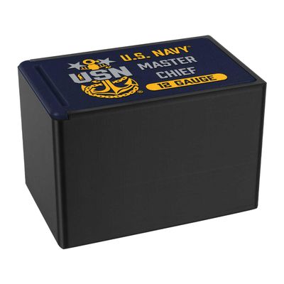 7.62 Design U.S. Navy Master Chief MCPO Custom Ammo Storage Boxes - USA Made - Officially Licensed (12 Gauge - 15)
