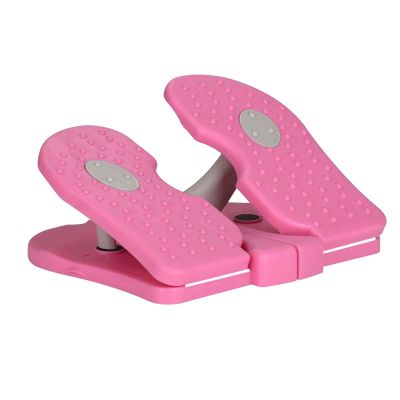 Compact Step Machine for Home Cardio Workouts, Pink