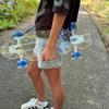 24'' Penny Ghost Board- Acrylic Penny Longboard with LED Wheels for a Smooth Ride- Travel-Size Clear Skateboard Offers Easy Control & Style- Cruise Freely with Skateboard for All Ages- Riptide view 4
