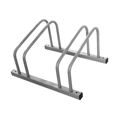 Sleek Bike Storage Stand for Home and Outdoor Use, 2 Joint 49x38cm Gray