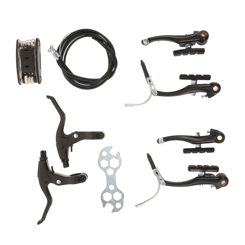Sosoport 1set Mountain Bike Brake Lever Cable Kit Hand Brake Levers Tools and Accessories for Performance