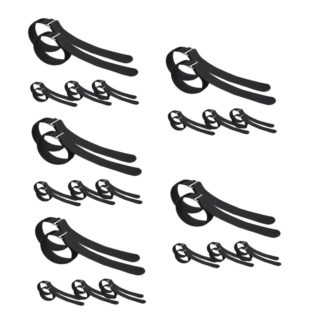 OATIPHO 20pairs High-Grade Traction Crampons Strap for Boots Shoes Ice Grippers Ties