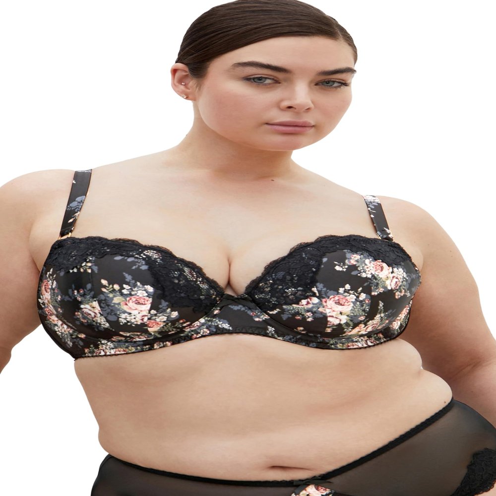 City Chic Women's Plus Size Bra - Romy Print Uplift, 42DDD