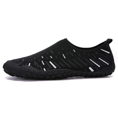Water Shoes for Women Mens Quick-Dry Beach Shoes for Sport Soft Swim Pool Hiking Diving Walking Sneakers (Silver, 10)
