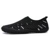 Water Shoes for Women Mens Quick-Dry Beach Shoes for Sport Soft Swim Pool Hiking Diving Walking Sneakers (Silver, 10) view 1