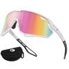 BIRCEN Mens Sports Baseball Sunglasses: TR90 Lightweight Cycling Glasses Wrap Around Running Glasses for Outdoor MTB Bike view 1