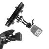Bike Taillight Saddle Rail Mount, Front Light LED Lamp Holder Bracket Camera Type Connector Saddle Light Mount for Trek Headlight Holder Aluminum alloy view 2