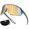 BIRCEN Mens Sports Baseball Sunglasses: TR90 Lightweight Cycling Glasses Wrap Around Running Glasses for Outdoor MTB Bike view 1