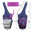 saniwu Yoga Mat Bags for Women Fit Large Capacity Gym Mats Blocks with Waterproof Wet Pocket Durable Pilates Tote view 2