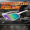 BIRCEN Mens Sports Baseball Sunglasses: TR90 Lightweight Cycling Glasses Wrap Around Running Glasses for Outdoor MTB Bike view 2
