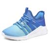RUNSIDE Boys Girls Tennis Shoes Kids Lightweight Breathable Sneakers Lace-up Running Athletic Shoes for Toddler/Little Kid/Big Kid Gradient Blue view 1