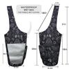 saniwu Yaga Mat Workout Gym Bag with Multi Pockets Keychain and Wide Strap Durable for Storaging Pilates Mats Blocks view 2