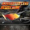 BIRCEN Mens Sports Baseball Sunglasses: TR90 Lightweight Cycling Glasses Wrap Around Running Glasses for Outdoor MTB Bike view 3