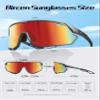 BIRCEN Mens Sports Baseball Sunglasses: TR90 Lightweight Cycling Glasses Wrap Around Running Glasses for Outdoor MTB Bike view 4