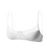 Sissy Lingerie Set for Men Male Lace Floral Bowknot Bra Low Rise Mesh Panties Crossdresser Underwear White view 3