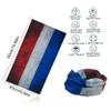 3 French Flag Bandanas, Retro Multifunctional Neck Gaiter Balaclava Face Mask, Breathable Sunscreen Soft Moisture Wicking Quick Drying Suitable for Outdoor Riding Hiking Fishing Camping view 2