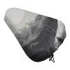 NQHJT Bike Seat Cover for Men Women Snow Mountain Lone Wolf Waterproof Bike Saddle Cover Bicycle Seat Rain Cover with Drawstring Bike Cushion Seat Protector for Rainproof Dustproof view 1