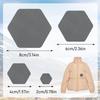 ZESION 8 Pcs Down Jacket Repair Patches - Highly Effective Repair of Nylon Fabric, Waterproof Self-Adhesive Repair Patch for Down Jackets, Tents, Raincoats, Outdoor Equipment (Dark Gray) view 2