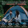 ZESION 8 Pcs Down Jacket Repair Patches - Highly Effective Repair of Nylon Fabric, Waterproof Self-Adhesive Repair Patch for Down Jackets, Tents, Raincoats, Outdoor Equipment (Dark Gray) view 4